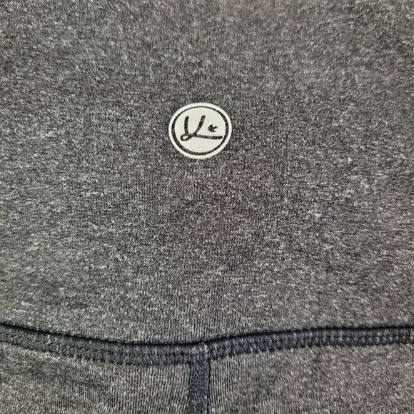 Queenieke & Athletic Running Tights Leggings Heathered Gray Size 4/6 - Picture 4 of 7